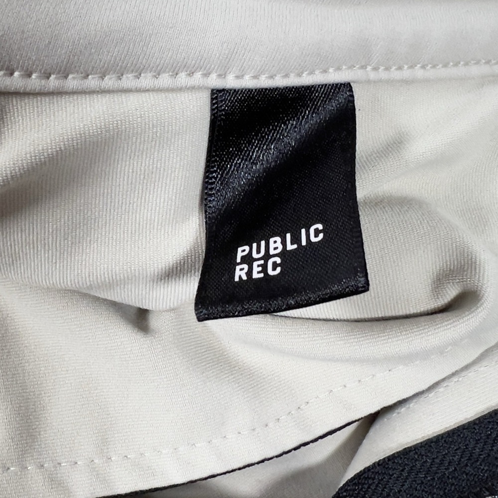 Public Rec Dealmaker Chino Shorts Mens Sz 42 Beige Stretch 8.5" Athletic - Picture 5 of 12